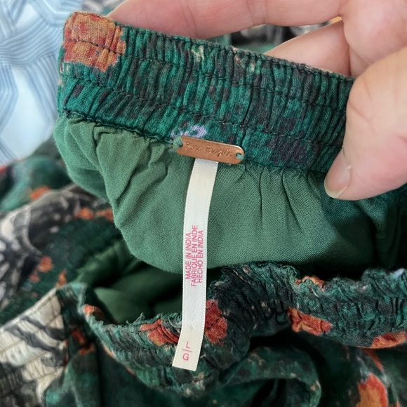 FREE PEOPLE Jackie Floral Maxi Skirt, Size L - Picture 6 of 7